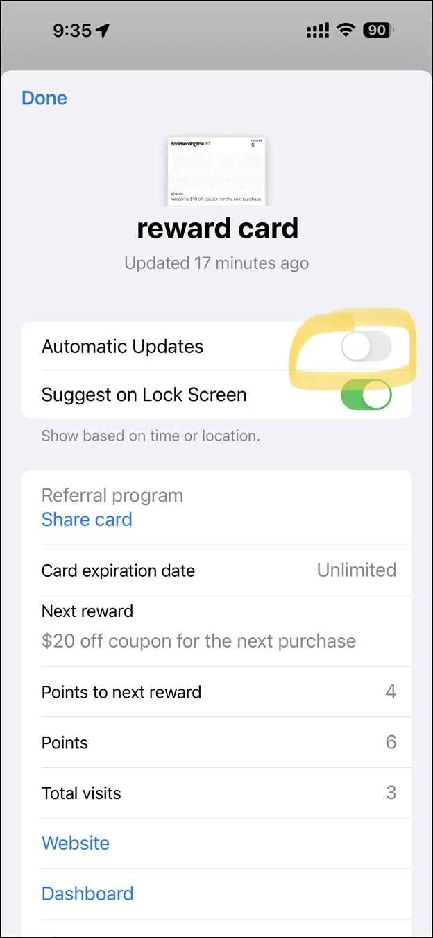 Why aren't my customers receiving push messages: Your customers have 'Automatic Updates' turned off on iOS devices