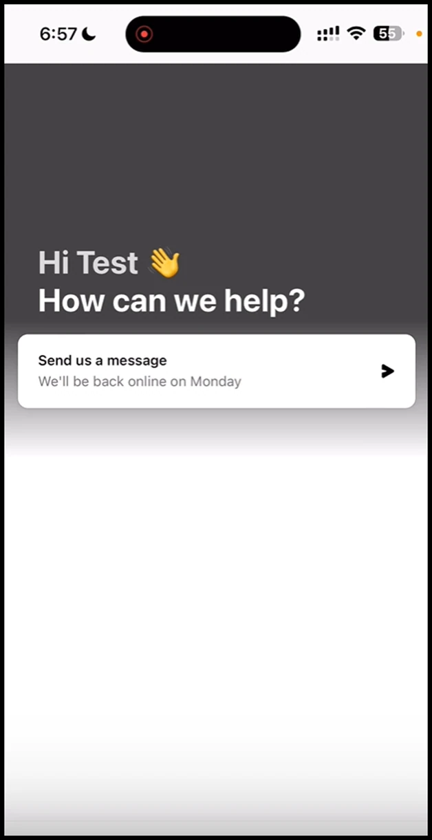 How the Scanner App Works: This opens the Support page.