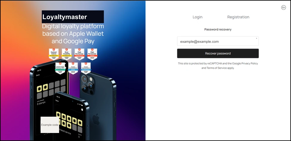 How to Recover your Account Password: Here, enter your registered email address in the Email field.